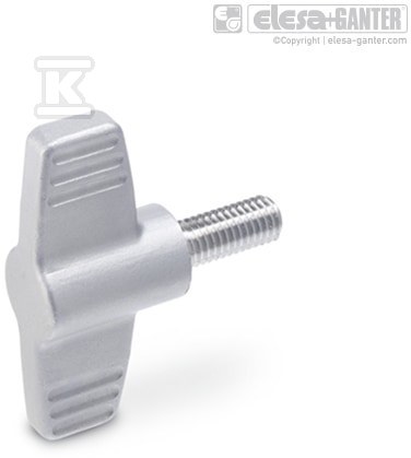 Барашковий гвинт GN 835-58-M10-30-MT - Z041278